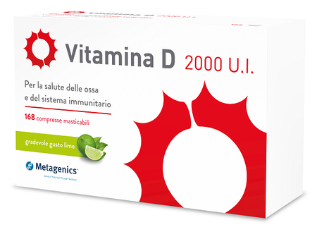 VITAMINA D 2000 UI 168 COMPRESSE MASTICABILI image not present