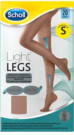 SCHOLL LIGHTLEGS 20 DENARI TAGLIA S COLORE NUDE 1 PAIO image not present