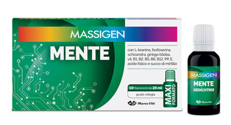 MASSIGEN MENTE 10 FLACONI DA 25 ML image not present