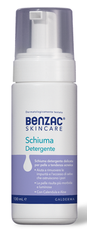 BENZAC SKINCARE SCHIUMA DETERGENTE 130 ML image not present