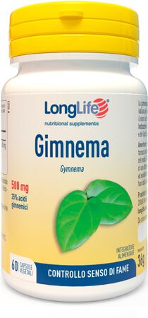 LONGLIFE GIMNEMA 60 CAPSULE VEGETALI image not present