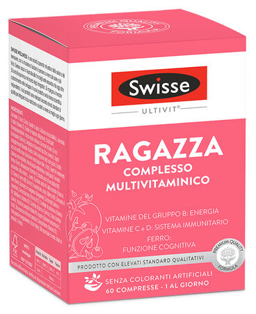 SWISSE MULTIVITAMINICO RAGAZZA 60 COMPRESSE image not present