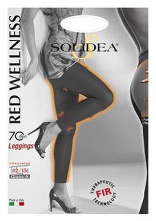 RED WELLNESS 70 LEGGINS NERO 4L image not present