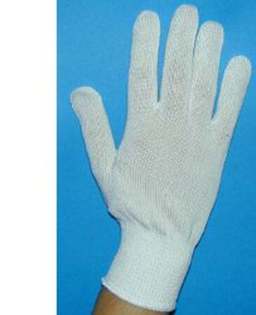 GUANTO IN COTONE BIANCO 9 image not present