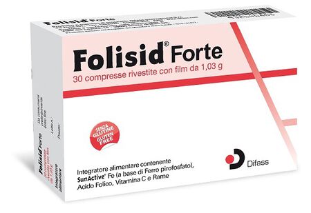 FOLISID FORTE 30 COMPRESSE 3,9 G image not present