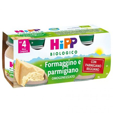 HIPP BIO OMOGENEIZZATO FORMAGGINO AI TRE FORMAGGI 2X80 G image not present