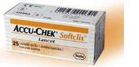 LANCETTE PUNGIDITO ACCU-CHEK SOFTCLIX 25 PEZZI image not present