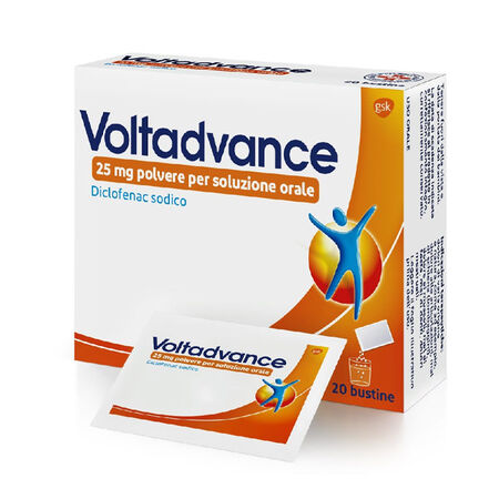 VOLTADVANCE*20 bust polv orale 25 mg image not present