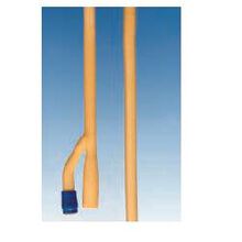 CATETERE URETRALE STERILE FOLEY IN LATTICE SILICONATO A DUE VIE CH18 WELLEAD