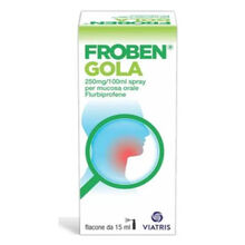 FROBEN GOLA*spray mucosa orale 15 ml 0,25%