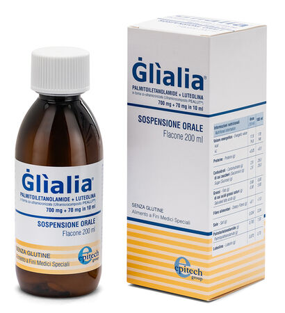 GLIALIA SOSPENSIONE ORALE 700 MG + 70 MG 200 ML image not present