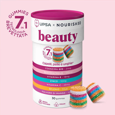 UPSA X NOURISHED BEAUTY 30 GUMMIES image not present