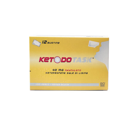 KETODOTASK*orale grat 12 bust 40 mg image not present