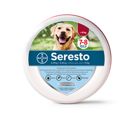 SERESTO*collare antiparassitario 45 g (70 cm) per cani (peso superiore a 8 Kg) image not present