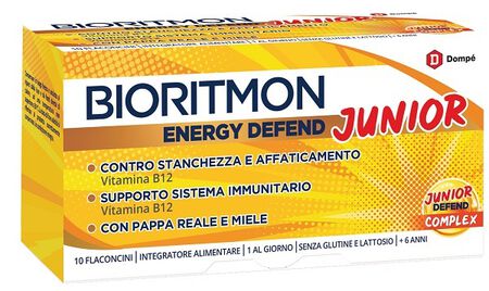 BIORITMON ENERGY DEFEND JUNIOR 10 FLACONCINI 10 ML image not present