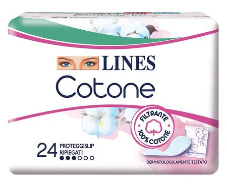 LINES COTONE BIO SALVASLIP RIPIEGATI 24 PEZZI image not present
