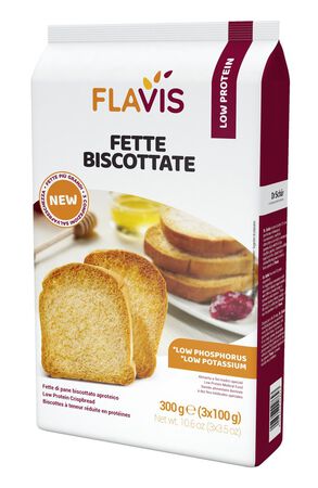 FLAVIS FETTE BISCOTTATE APROTEICHE 300 G image not present