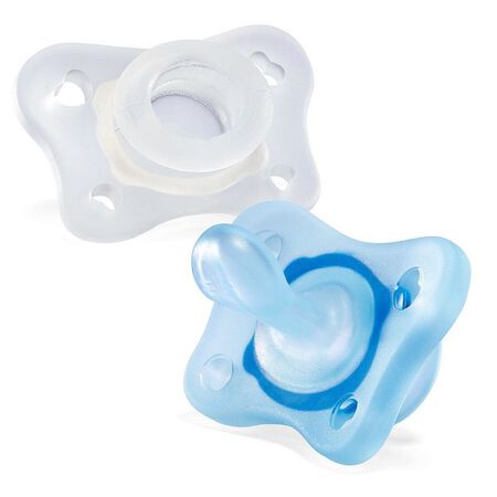 CHICCO GOMMOTTINO BOY SILICONE 0-2 MESI 2 PEZZI ITA C image not present