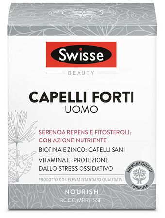 SWISSE CAPELLI FORTI UOMO 30 COMPRESSE image not present