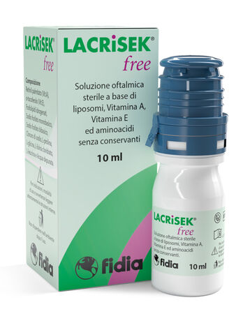 LACRISEK FREE SOLUZIONE OFTALMICA SENZA CONSERVANTI 10 ML image not present