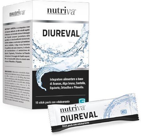 NUTRIVA DIUREVAL 15 STICK PACK DA 10 ML image not present