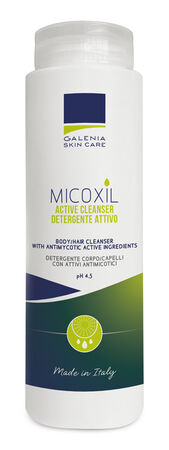 MICOXIL ACTIVE CLEANSER DETERGENTE PER CORPO E CAPELLI PH 4,5 250 ML image not present