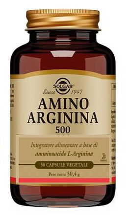 AMINO ARGININA 500 50 CAPSULE VEGETALI image not present