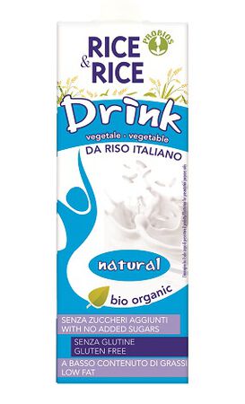 RICE&RICE BEVANDA DI RISO AL NATURALE 1 LITRO image not present