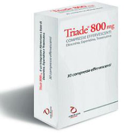 TRIADE 800MG 30 COMPRESSE EFFERVESCENTI image not present