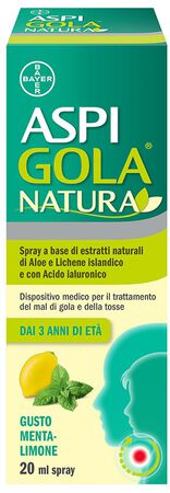 ASPI GOLA NATURA SPRAY MENTA LIMONE 20 ML image not present