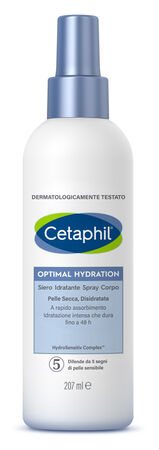CETAPHIL OPTIMAL HYDRATION SIERO IDRATANTE SPRAY 207 ML image not present