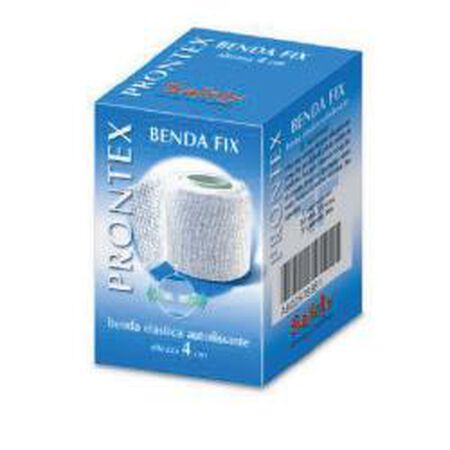 BENDA ELASTICA PRONTEX FIX AUTOFISSANTE 4 CM DI ALTEZZA PER 4 METRI IN ESTENSIONE image not present