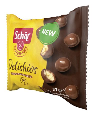 SCHAR DELISHIOS CEREALI RICOPERTI CON CIOCCOLATO AL LATTE 37 G image not present