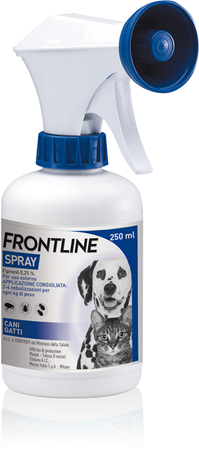 FRONTLINE SPRAY*uso topico 1 flacone 250 ml 2,5 mg/ml image not present