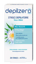 DEPILZERO STRISCE VISO E BIKINI 20 PEZZI