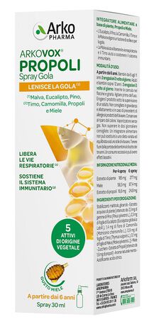 ARKOVOX PROPOLI SPRAY 30 ML image not present