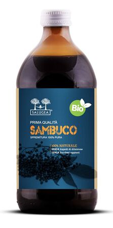 SALUGEA SUCCO SAMBUCO BIO 500 ML image not present