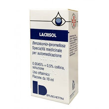 LACRISOL*collirio 10 ml 0,0045% + 0,5%