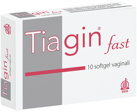 TIAGIN FAST 10 CAPSULE VAGINALI SOFTGEL image not present