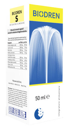 BIODREN S SOLUZIONE IDROALCOLICA 50 ML image not present