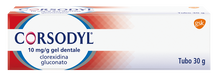 CORSODYL*gel dentale tubo 30 g 1 g/100 g