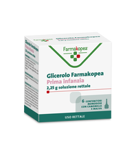 GLICEROLO (FARMAKOPEA)*PRIMA INFANZIA 6 microclismi 2,25 g con camomilla e malva