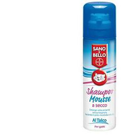 SANO E BELLO SHAMPOO MOUSSE GATTO FLACONE 200 ML image not present