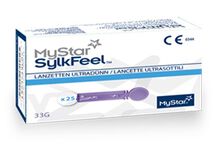 LANCETTE PUNGIDITO MYSTAR SYLKFEEL LANCETS 33 GAUGE 50 PEZZI