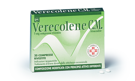 VERECOLENE C.M.*20 cpr riv 5 mg image not present