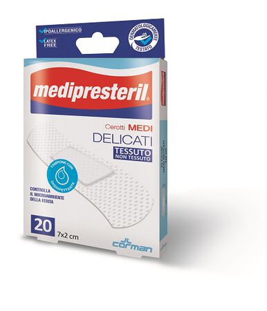 CEROTTO MEDIO MEDIPRESTERIL DELICATO TNT 7X2CM 20 PEZZI image not present