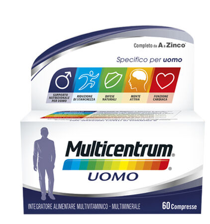 MULTICENTRUM UOMO 60 COMPRESSE image not present