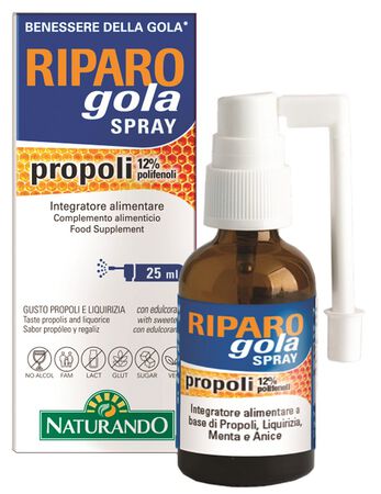 RIPARO GOLA SPRAY 25 ML image not present