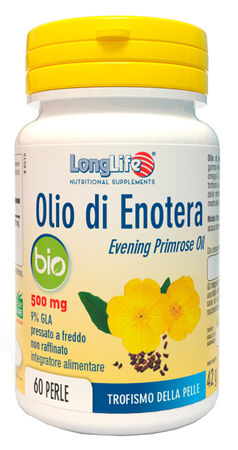 LONGLIFE OLIO ENOTERA BIO 60 PERLE 500 MG image not present