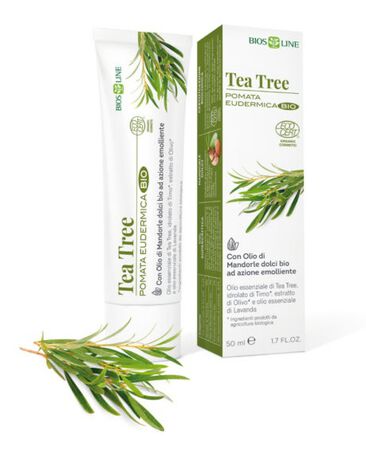 BIOSLINE TEA TREE POMATA EUDERMICA CERT ECOCERT 50 ML image not present